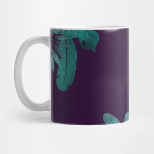 Leaf pattern Mug